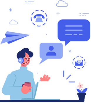 Contact illustration